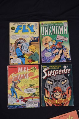 Lot Collection of mainly 1960s comics with issues featuring characters from Marvel, etc