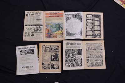 Lot Collection of mainly 1960s comics with issues featuring characters from Marvel, etc