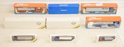 Lot 313 - Collection of Conrad and Tekno lorries