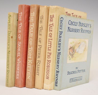 Lot 424 - Beatrix Potter - Collection of early editions