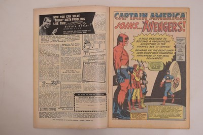 Lot The Avengers, Issue No. 4 (Marvel Comics, March 1964)