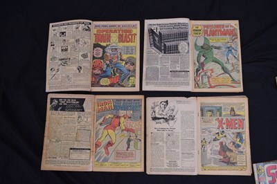 Lot Collection of 1960s Marvel comics