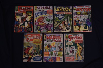 Lot Collection of 1960s Marvel comics