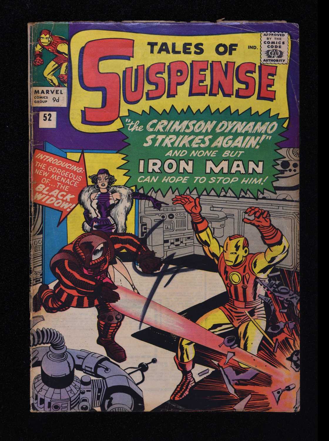 Lot Tales of Suspense, Issue No. 52 (Marvel Comics, April 1964)