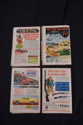 Lot Collection of twenty-three 1960s DC Superman comics