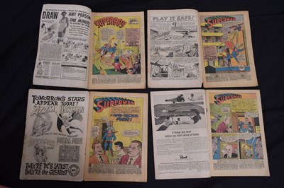 Lot Collection of twenty-three 1960s DC Superman comics