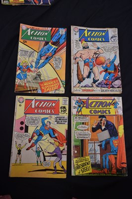 Lot Collection of twenty-three 1960s DC Superman comics