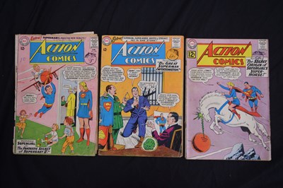 Lot Collection of twenty-three 1960s DC Superman comics