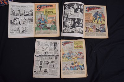 Lot Collection of twenty-three 1960s DC Superman comics