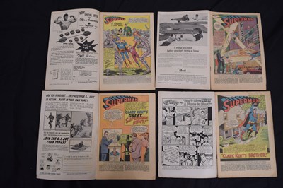 Lot Collection of twenty-three 1960s DC Superman comics