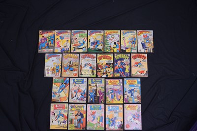 Lot Collection of twenty-three 1960s DC Superman comics