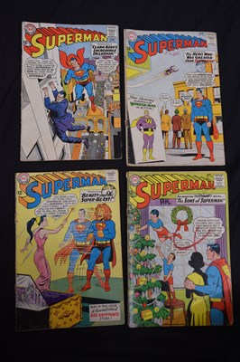 Lot Collection of twenty-three 1960s DC Superman comics