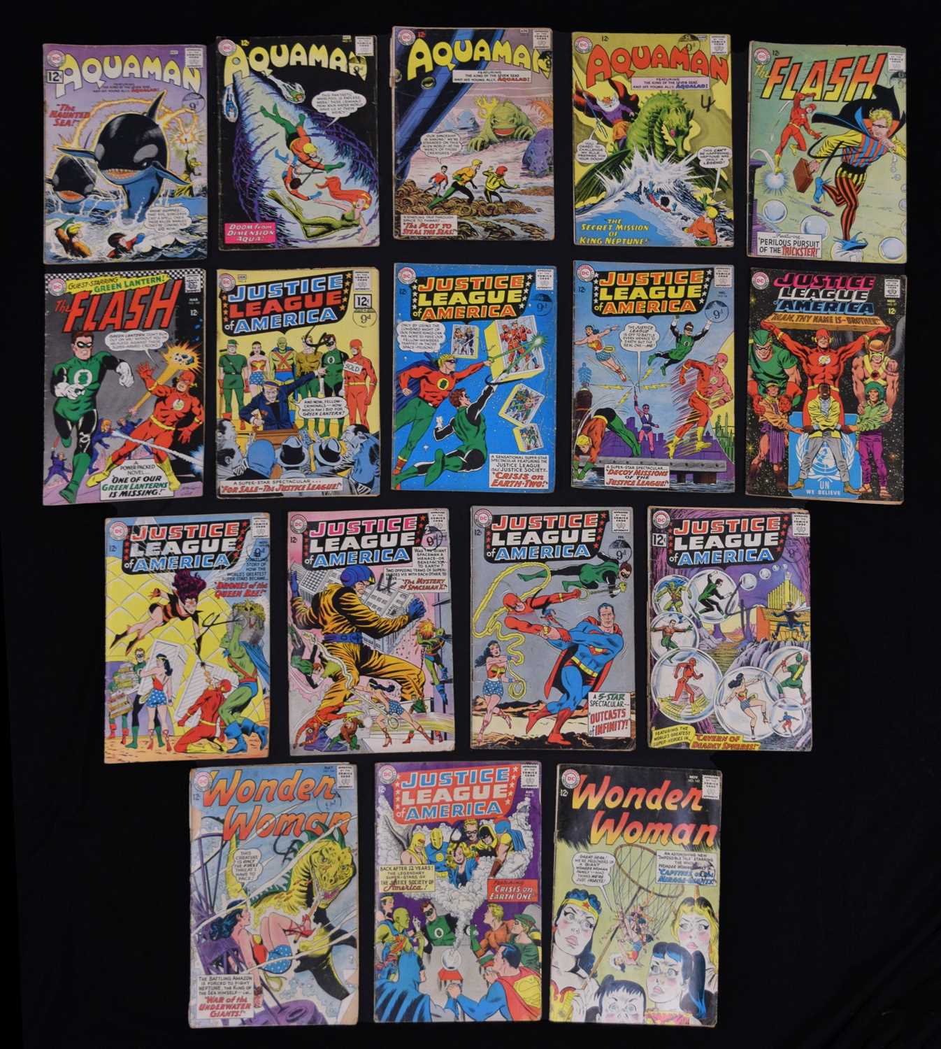 Lot Collection of 1960s DC comics