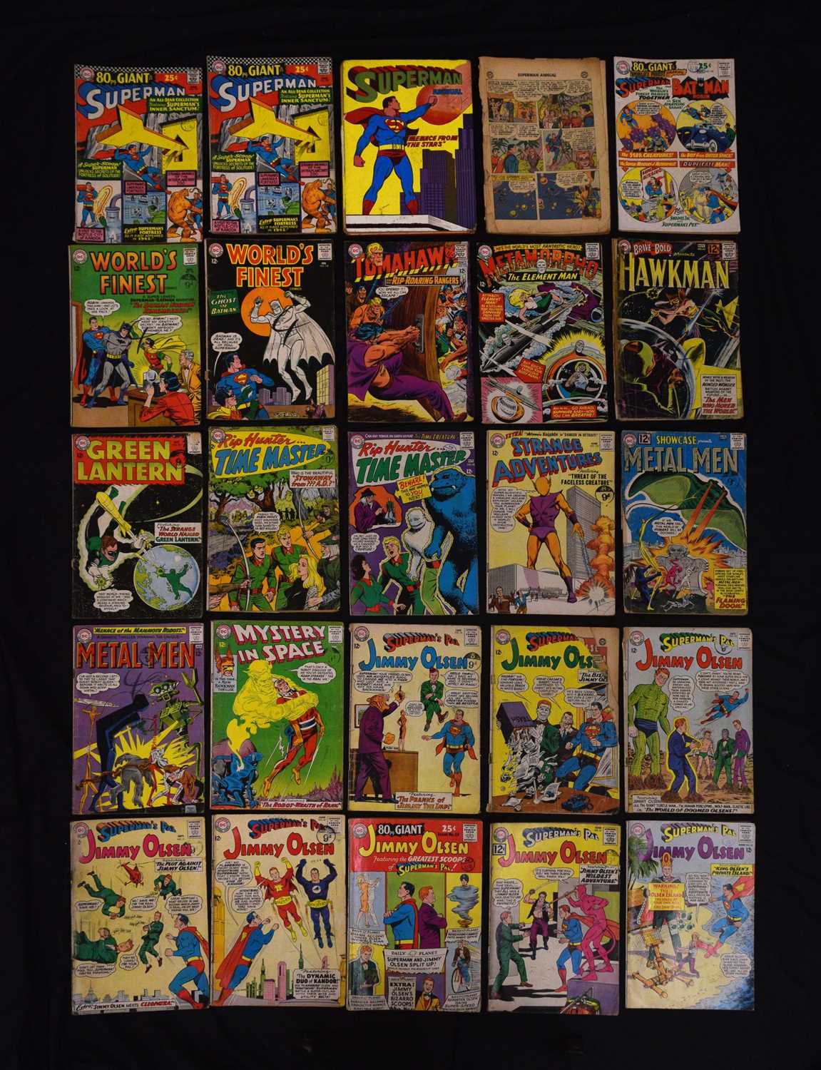 Lot Collection of mainly 1960s DC comics