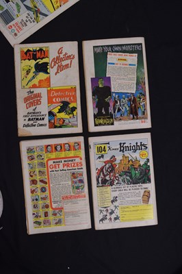 Lot Collection of twenty-three 1960s DC comics featuring Batman