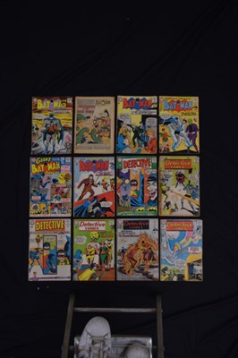Lot Collection of twenty-three 1960s DC comics featuring Batman