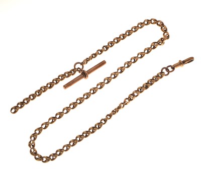 Lot 87 - Unmarked yellow metal anchor link Albert