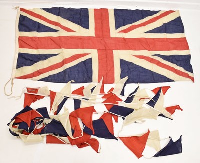Lot 316 - Mid 20th century cotton Union flag