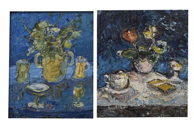 Lot 436 - Barrington Tabb (British, 1934-2022) - Two oils on board