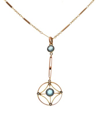 Lot 45 - Edwardian pendant