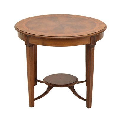 Lot 589 - Bristol Interest - P. E. Gane & Co. mahogany and satinwood occasional table