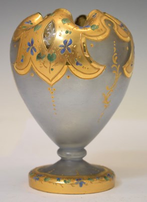 Lot 383 - Continental glass vase