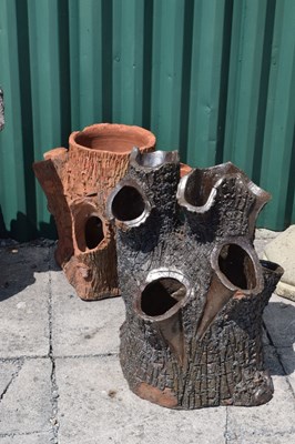 Lot 673 - Two strawberry planters