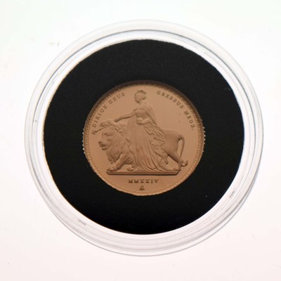 Lot 237 - St Helena - King Charles III gold proof half sovereign
