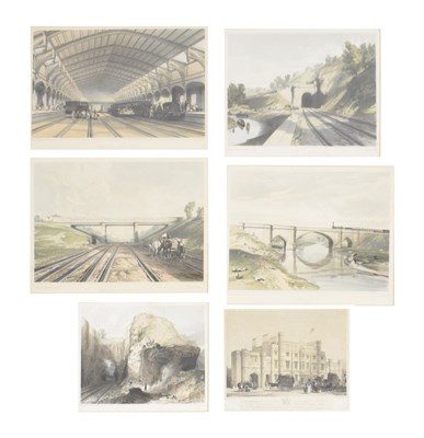 Lot 524 - Collection of 19th century and later railway-related prints
