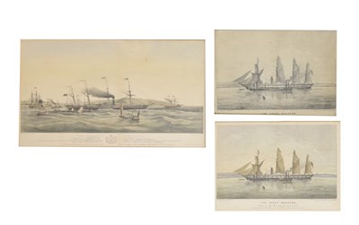 Lot 522 - After Joseph Walter - 19th century coloured lithograph - ‘The Great Western'
