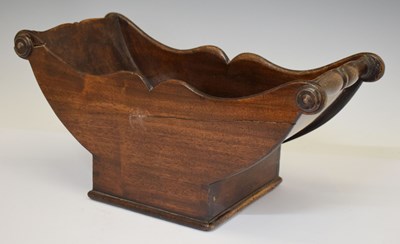 Lot 287 - Early 19th century mahogany cheese coaster