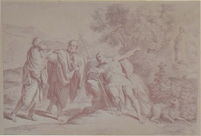 Lot 527 - Francesco Bartolozzi (1727-1815) after Domenichino - Stipple engraving, 1765