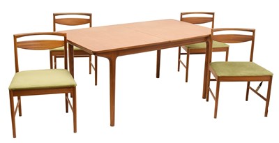 Lot 606 - A.H. McIntosh (Kirkcaldy) 'Dunvegan' teak dining suite