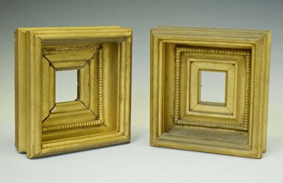Lot 532 - Pair of 19th century gilt picture frames