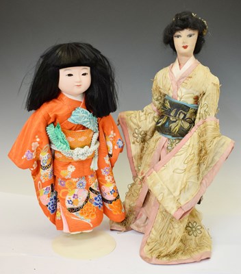 Lot 470 - Two Japanese dolls