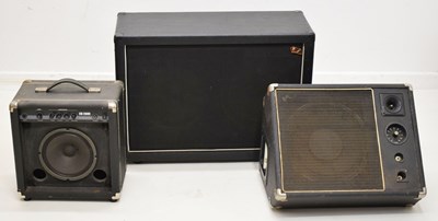 Lot 335 - Harley Benton amplifier, a Drive Bass Amplifier, and one other