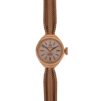 Lot 177 - James T. Kean - Lady's 1960s 9ct gold bracelet watch