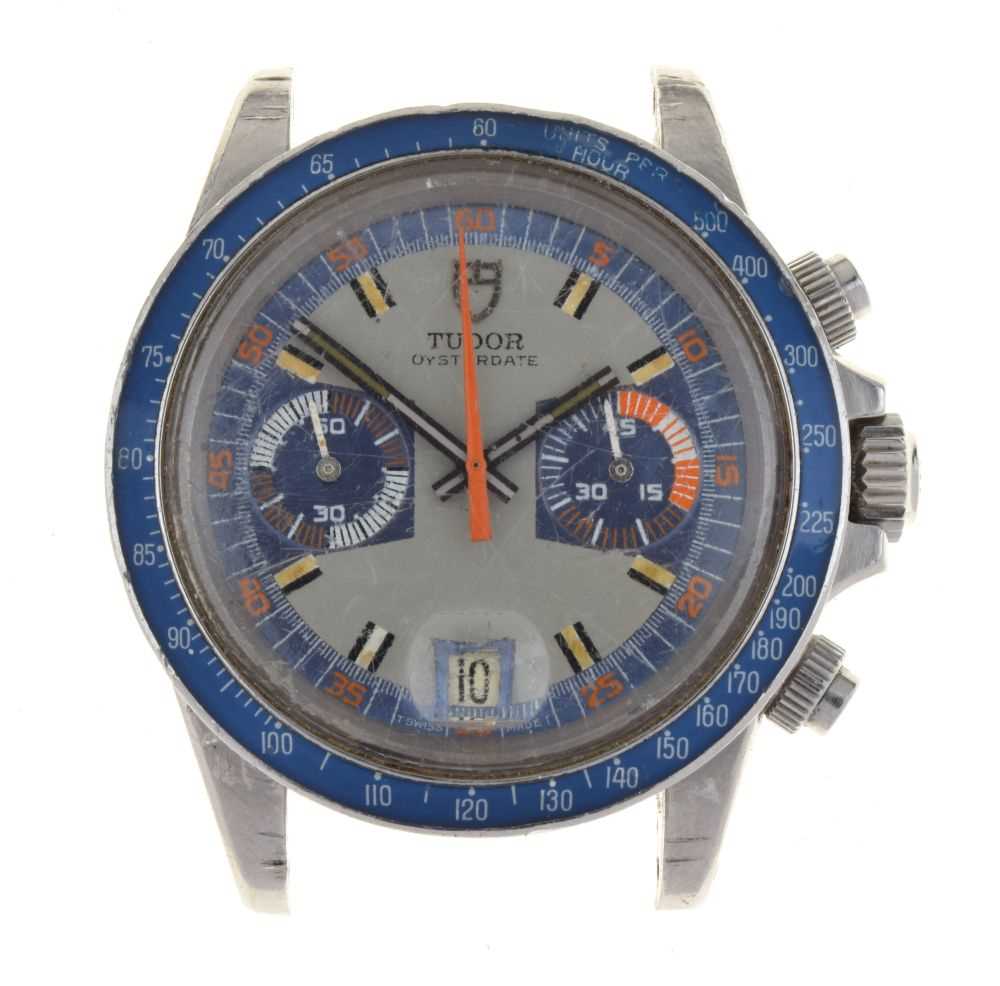 Lot 134 - Tudor - Oysterdate ref:7149/0 'Monte Carlo' stainless steel chronograph wristwatch