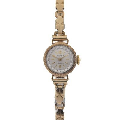 Lot 174 - Regency - Lady's 1960s 9ct gold cased bracelet watch