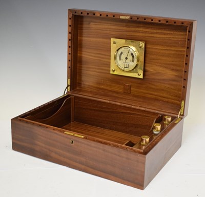 Lot 382 - Modern cigar humidor by Dunhill