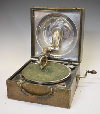 Lot 338 - Decca portable gramophone