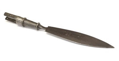 Lot 327 - Possible 17th Century leaf shaped blade