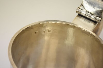 Lot 160 - George I Britannia standard silver lidded tankard