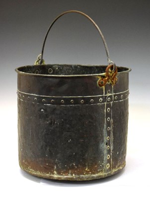 Lot 688 - Copper log bin circa 1900