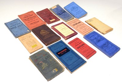 Lot 252 - Early 20th Century cycling maps etc