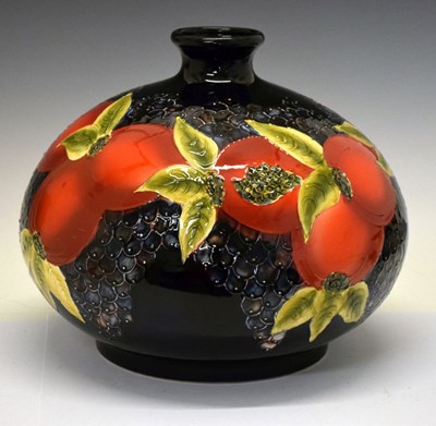 Lot 453 - Moorcroft-style monumental ovoid vase