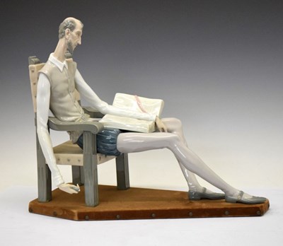 Lot 425 - Lladro porcelain figure -  'Don Quixote' 1030