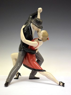Lot 422 - Lladro porcelain figure group, - 'Passionate Tango' 0541