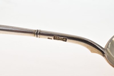 Lot 128 - Late 19th century '84' standard silver Russian spoon