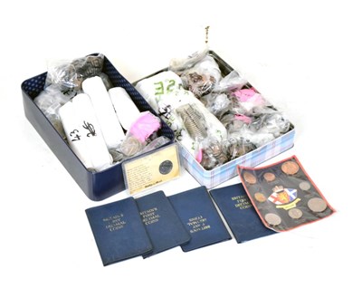 Lot 137 - Quantity of mainly mid to late 20th Century  GB coinage, etc